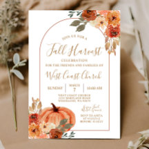 Herfst Oogst Pompoen Feest, Herfst Feest Gemeensch