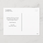 Herfst Oogst Pompoen Foto Happy Thanksgiving Feestdagenkaart (Achterkant)