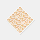 Herfst Oogst Pompoen Pastel Baby shower 2 Servet (Hoek)