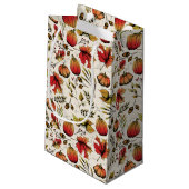 Herfst Oogst Pompoenen, eikels & Herfst Foliage Klein Cadeauzakje (Achterkant Gekanteld)