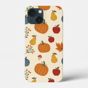 Herfst Oogst Pompoenen Fruit Patroon Hoesje