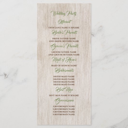 Herfst Oogst Pompoenen Zonnebloemen Trouwprogramma Programmakaart (Achterkant)