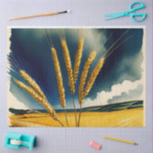 Herfst Oogst Prairie Goud Weefselpapier Tissuepapier (Craft)