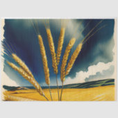 Herfst Oogst Prairie Goud Weefselpapier Tissuepapier (Voorkant)