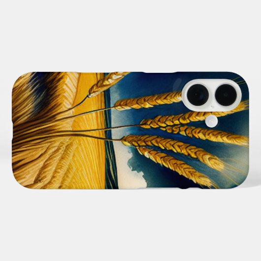 Herfst Oogst Prairie Gouden iPhone / iPad case (Achterkant (horizontaal))