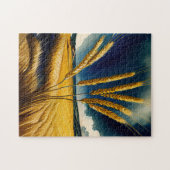 Herfst Oogst Prairie Gouden Puzzel (Horizontaal)