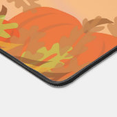 Herfst Oogst Seizoensgebonden Gouden Pompoen Bureaumat (Hoek)