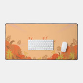 Herfst Oogst Seizoensgebonden Gouden Pompoen Bureaumat (Keyboard & Muis)