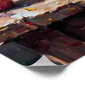 Herfst Oogst Stilleven Poster (Hoek)