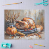 Herfst Oogst Turkije Feest Decoupage Tissuepapier (Craft)