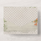 Herfst Oogst Viering All In One Uitnodiging (Achterkant)