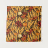 Herfst Oogst Wandkleed (Voorkant)