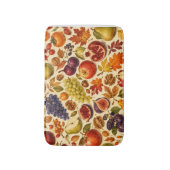 Herfst Oogst Waterverf Patroon Badmat (Voorkant Verticaal)