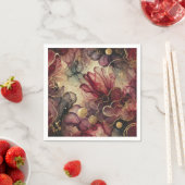 Herfst Oogst Wijn Alcohol Inkt Decoupage Papier Servet (Insitu)