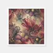 Herfst Oogst Wijn Alcohol Inkt Decoupage Papier Servet (Voorkant)