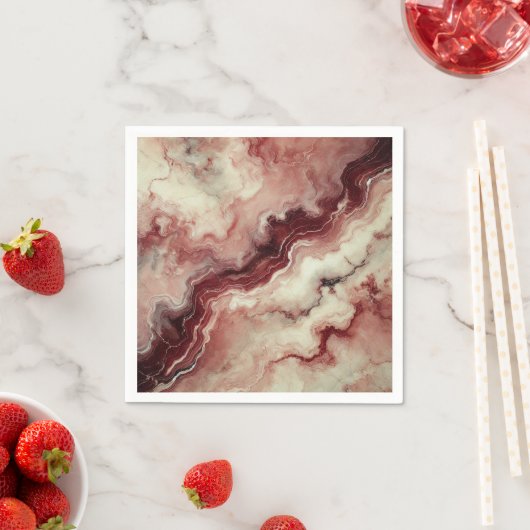 Herfst Oogst Wijnmarmer Textuur Decoupage servette Servet (Insitu)