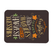 Herfst & oogst zegeningen magneet (Horizontaal)