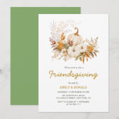 herfst oogsten vriendsgiving kaart (Voorkant / Achterkant)