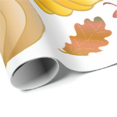 Herfst oogstpapier cadeaupapier (Rol Hoek)