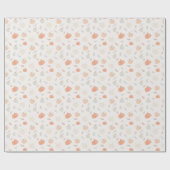 Herfst oogstpompoenen cadeaupapier (Vlak)