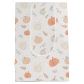 Herfst oogstpompoenen medium cadeauzakje (Achterkant)