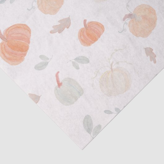Herfst oogstpompoenen tissuepapier (Detail)