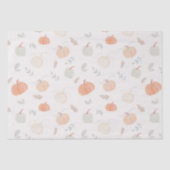 Herfst oogstpompoenen tissuepapier (Voorkant)