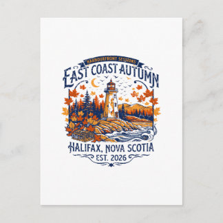 Herfst Oostkust Halifax Nova Scotia Briefkaart