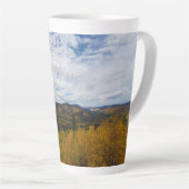 Herfst op Angel Rocks Latte Mok (Rechterhoek)