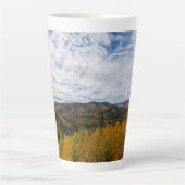 Herfst op Angel Rocks Latte Mok (Voorkant)