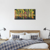 Herfst op Beardsley Pond Canvas Afdruk (Insitu (Slaapkamer))