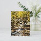 Herfst op Big Creek Briefkaart (Staand voorkant)