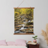 Herfst op Big Creek Hangend Wandkleed (Slaapkamer)