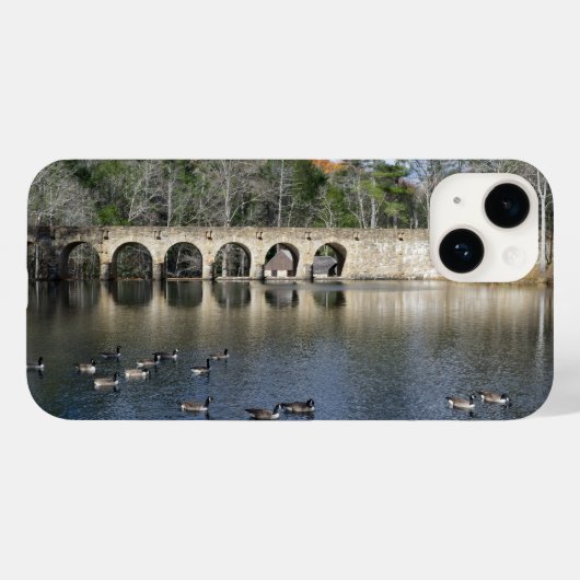 Herfst op Byrd Lake Case-Mate iPhone Case (Achterkant (horizontaal))