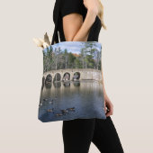 Herfst op Byrd Lake Tote Bag (Dichtbij)