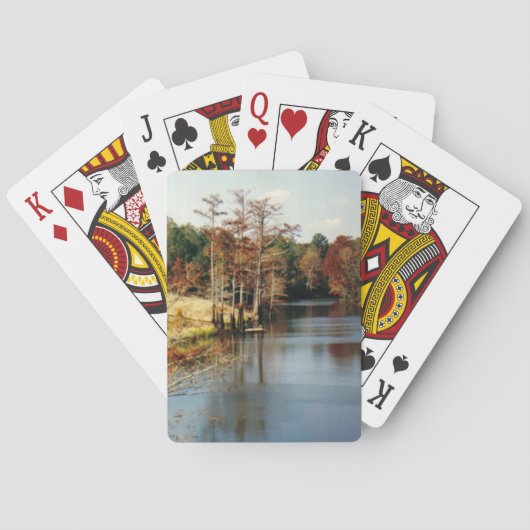 Herfst op de Bayou Speelkaarten (Achterkant)