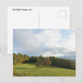 Herfst op de Blue Ridge Briefkaart (Voorkant / Achterkant)