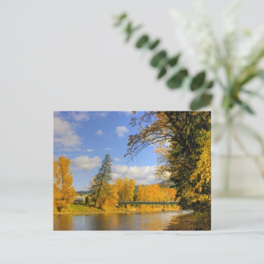 Herfst op de Kettle Briefkaart (Staand voorkant)