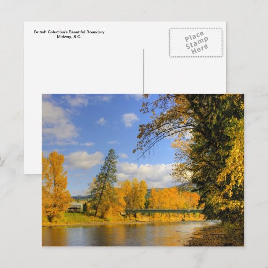 Herfst op de Kettle Briefkaart (Voorkant / Achterkant)