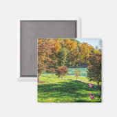 herfst op Dogwood Magneet (Voorkant / Achterkant)