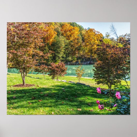 herfst op Dogwood Poster (Voorkant)