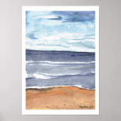 Herfst op het Baltische Zee Poster (Voorkant)