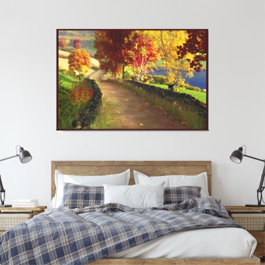 Herfst op het Glen Canvas (Insitu (Slaapkamer))