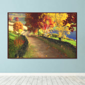 Herfst op het Glen Canvas (Insitu (Houten vloer))