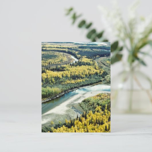 Herfst op het Nationaal Vluchtelingenpark van Yuko Briefkaart (Staand voorkant)