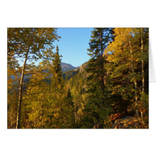 Herfst op het pad naar Dream Lake