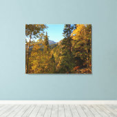 Herfst op het pad naar Dream Lake Canvas Afdruk (Insitu (Houten vloer))
