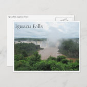 herfst op iguazu briefkaart (Voorkant / Achterkant)