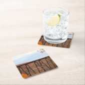 herfst op Kinzua Bridge Kartonnen Onderzetters (Insitu)