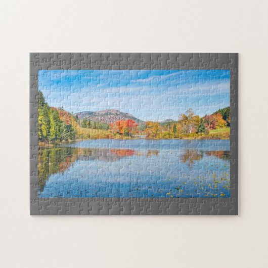 Herfst op Long Pond Acadia National Park Maine Legpuzzel (Horizontaal)